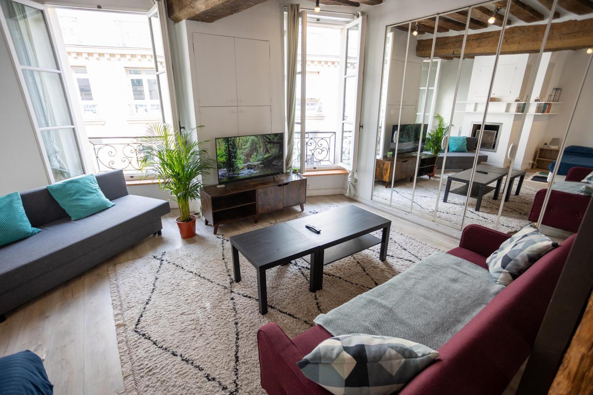 Appartement Loft Unique Au Coeur De Paris Quarter Opera Garnier - Musee Du Louvre Extérieur photo
